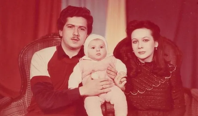 Наиля Аскерзаде с родителями