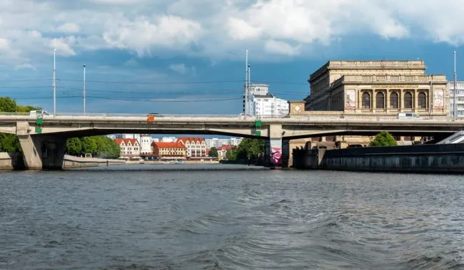 Эстакадный мост в Калининграде