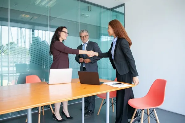 confident-businesswomen-handshaking-greeting-each-other_74855-9744