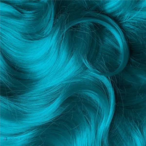 Manic Panic Atomic Turquoise на волосах